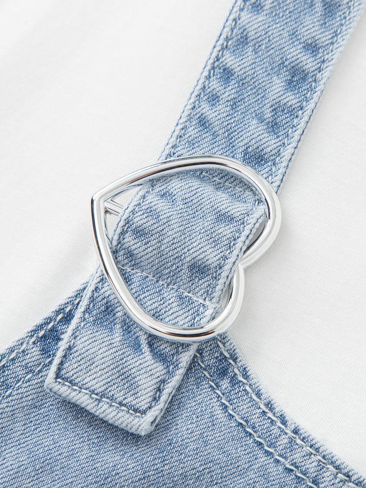 Denim Light Blue Toddler Girl Denim Dress