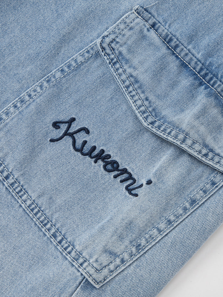 Denim Light Blue Toddler Girl Denim Dress