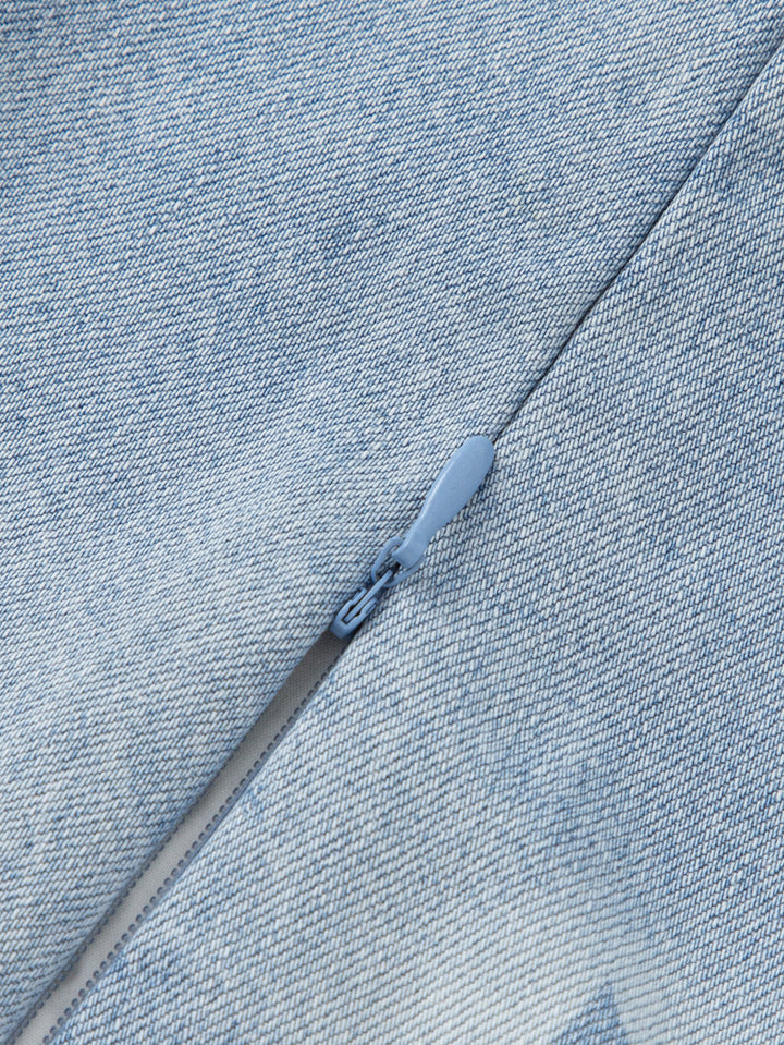 Denim Light Blue Toddler Girl Denim Dress