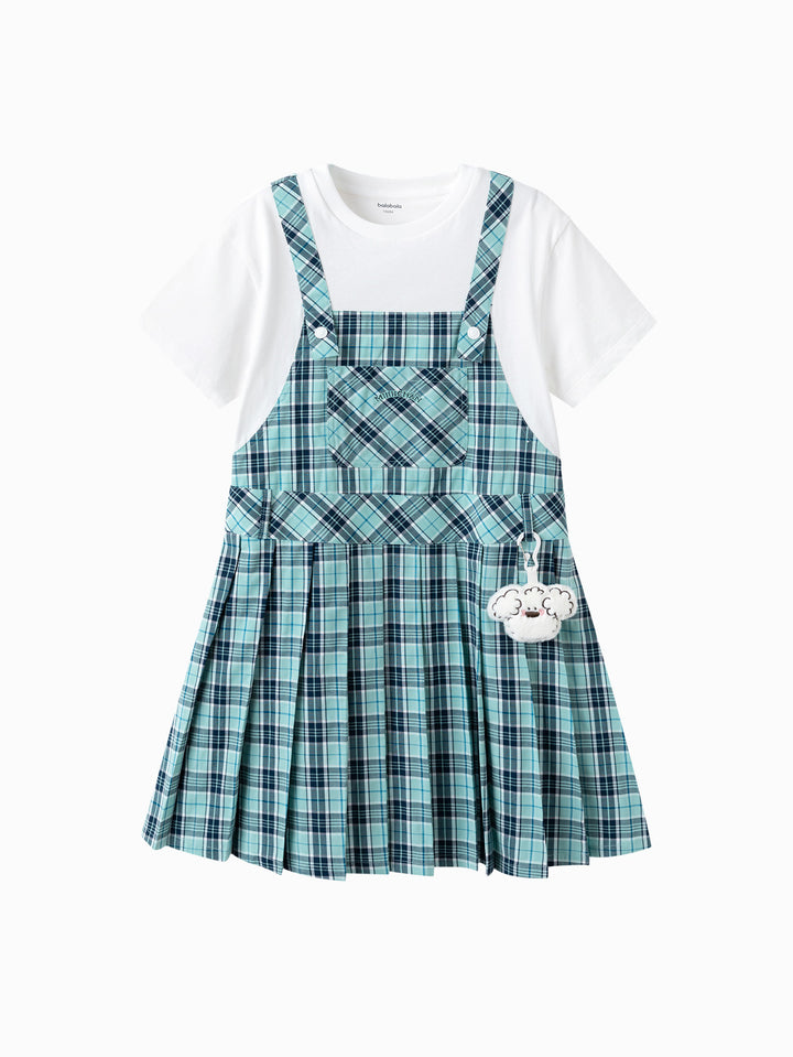 Green Toddler Girl Woven Dress