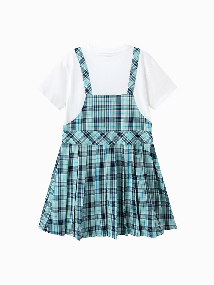 Green Toddler Girl Woven Dress