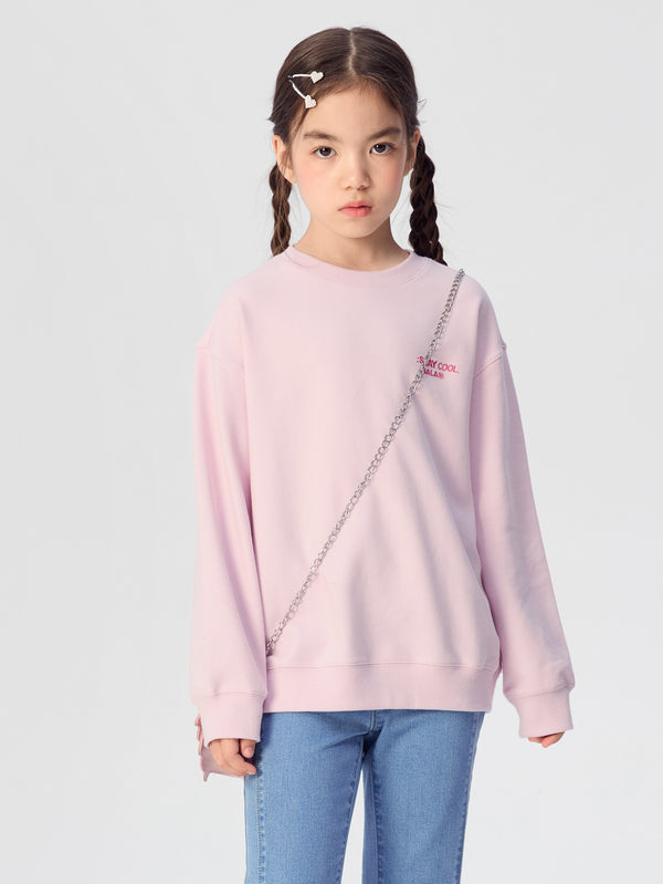 Unisex Daily Life Pink Letter Hoody