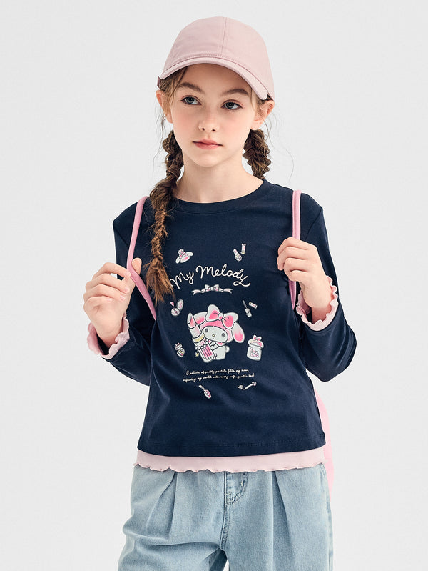[Ip-sanrio] camiseta de manga larga para niñas balabala