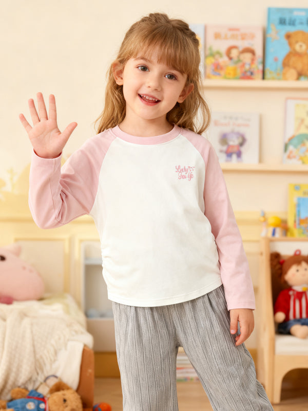 Balabala Girl Kids T-Shirt Long Sleeve T-Shirt