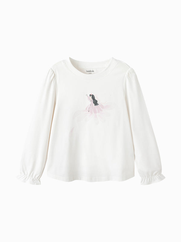 Balabala Girl Kids T-Shirt Long Sleeve T-Shirt