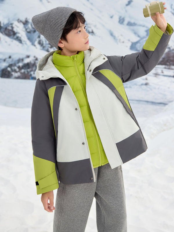 Balabala Boy Chaqueta de plumón para niños