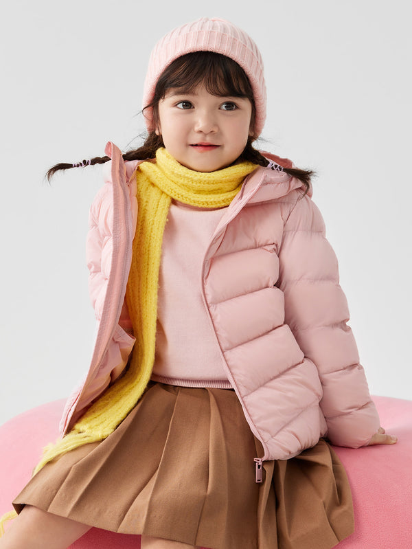 Unisex Family wear Visions Pink Down Jacket