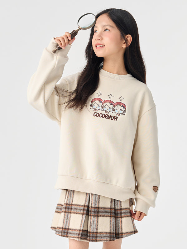 Girl Kid Long-Sleeved Sweatshirt