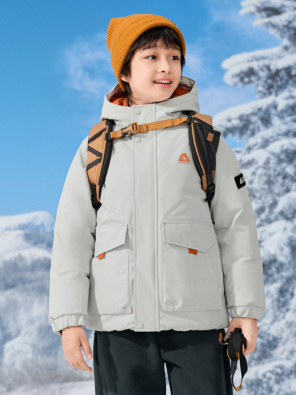Balabala Boy Kids Down Jacket Warm（5--5℃/41-23°F）