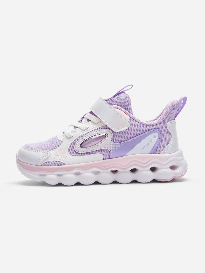 White Purple Sports Shoes