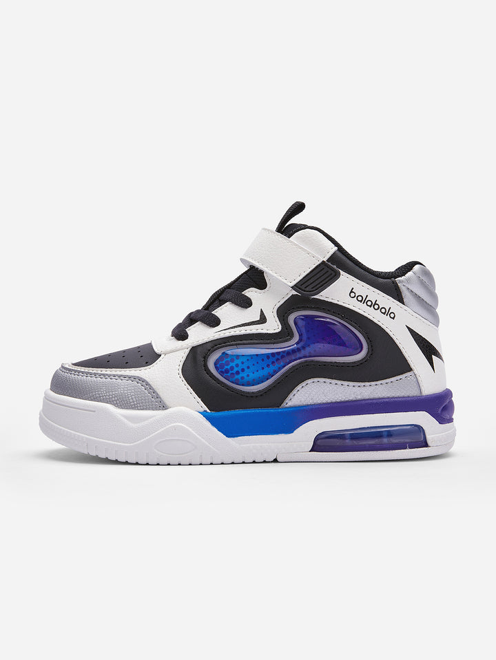 White Purple Sports Shoes