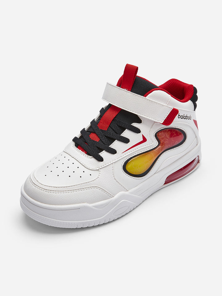 White Red Sports Shoes