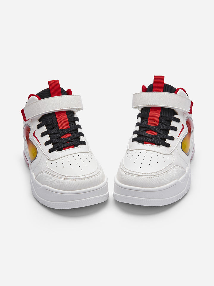 White Red Sports Shoes