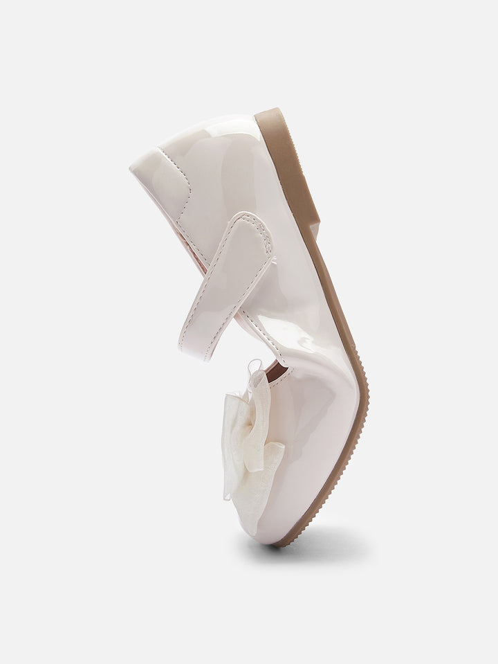 Off-white Toddler Girl Princess Shoes