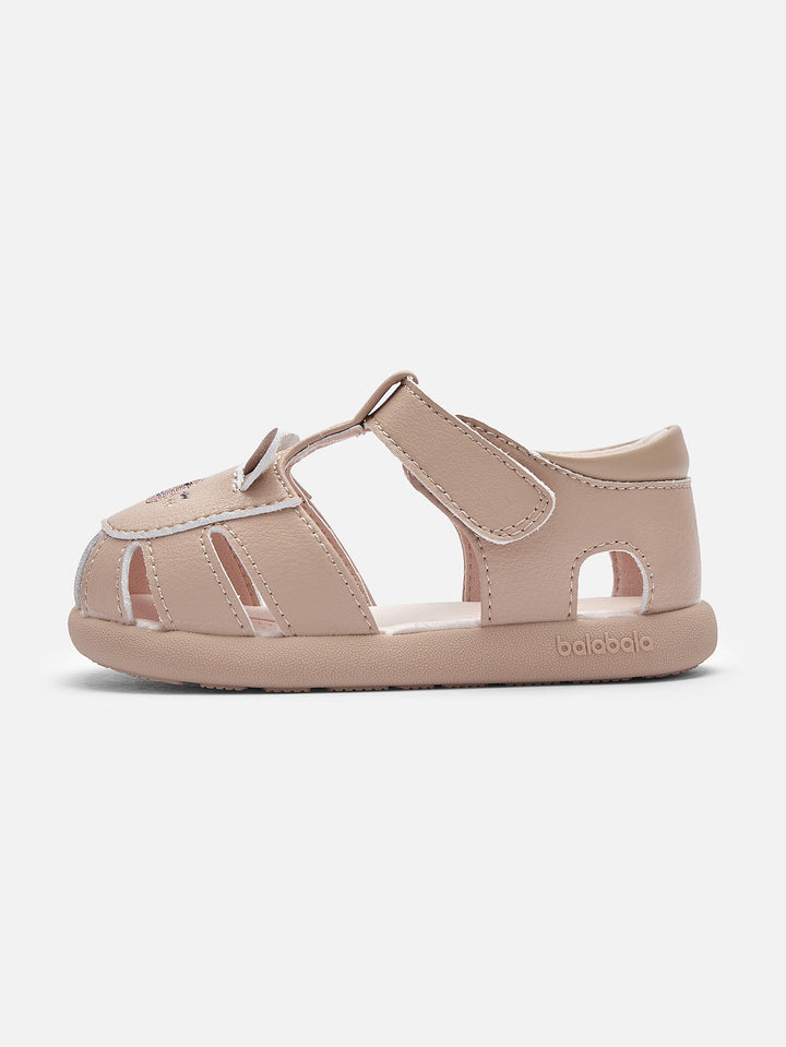 Light Camel Gray Baby Boy Sandals