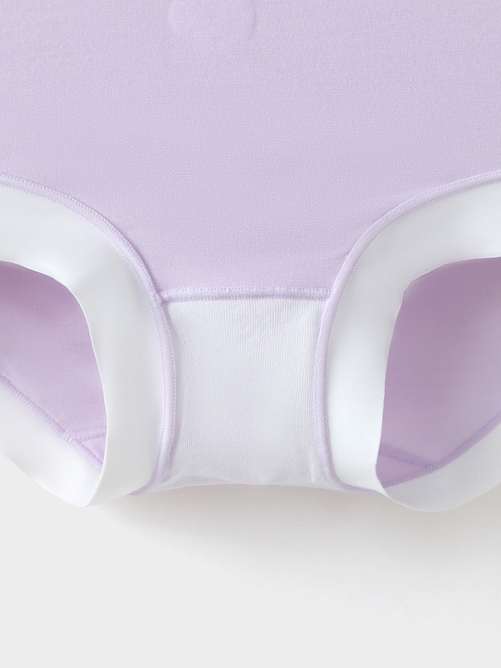 White Purple Underpants