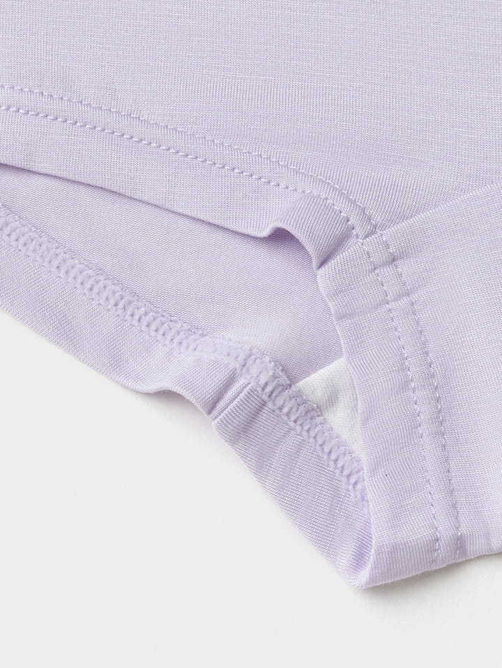 White Purple Underpants