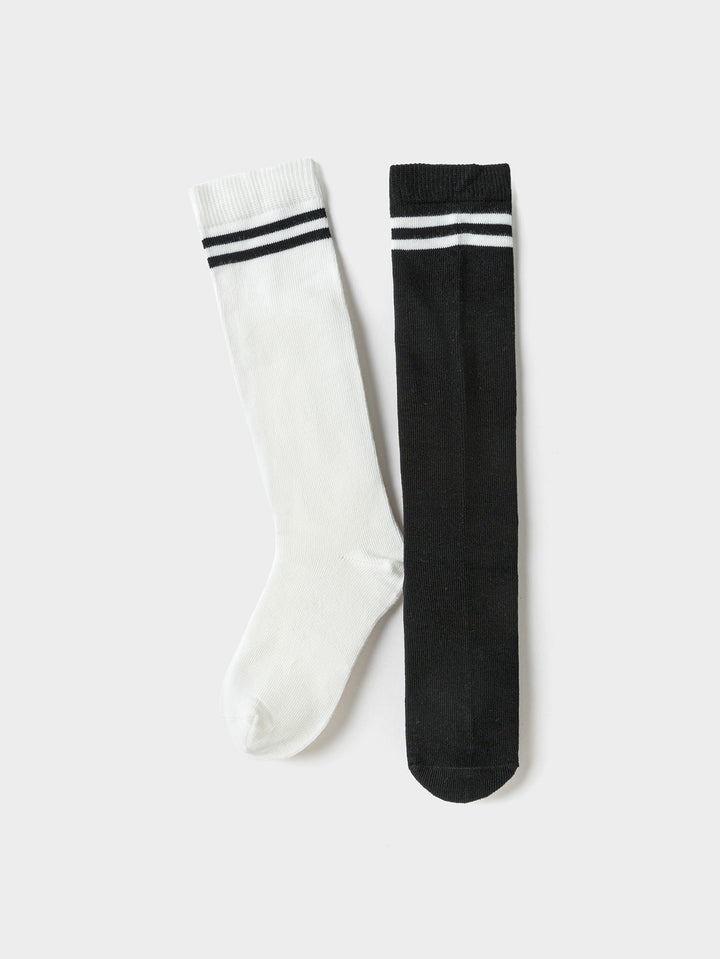 White Black Socks