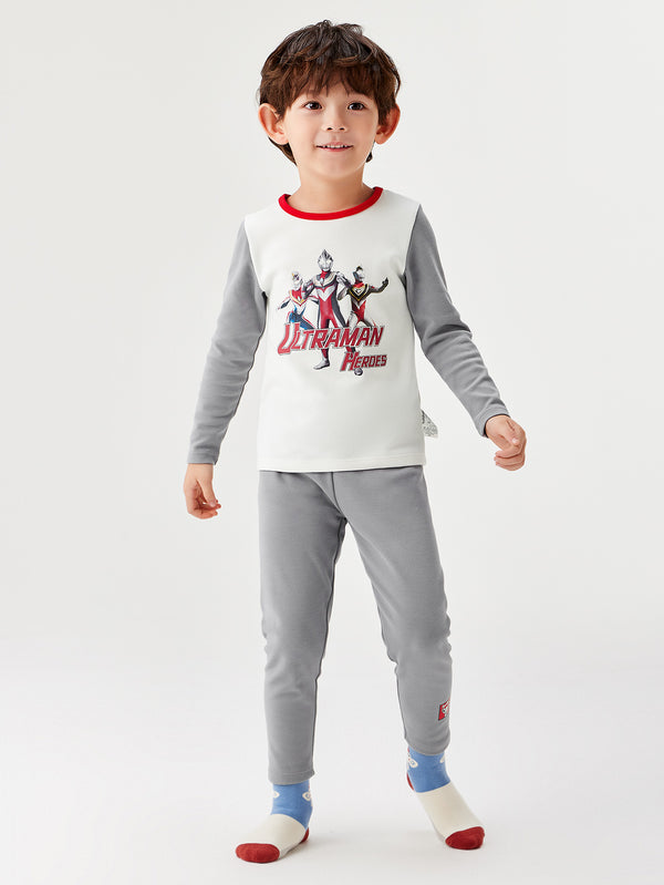Balabala Boy Toddler varm langærmet top & leggings sæt