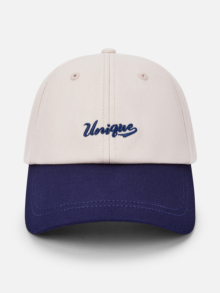 Blue White Cap