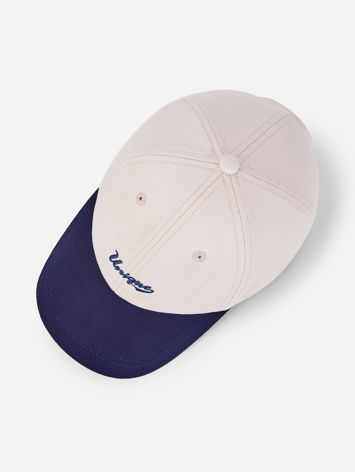 Blue White Cap