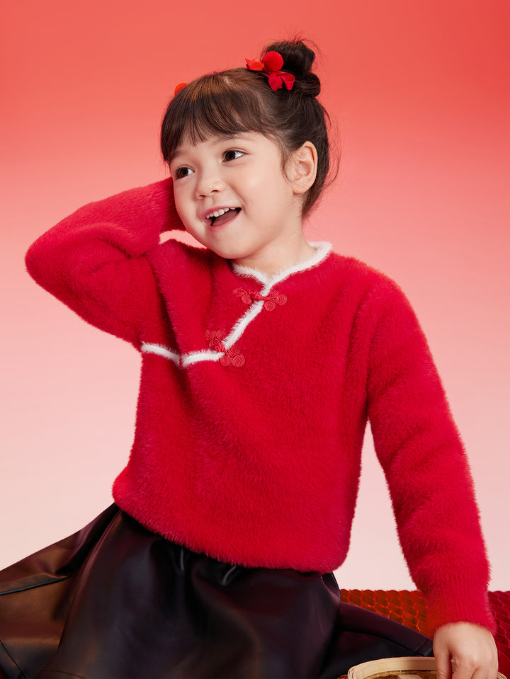 Chinese Red Sweater