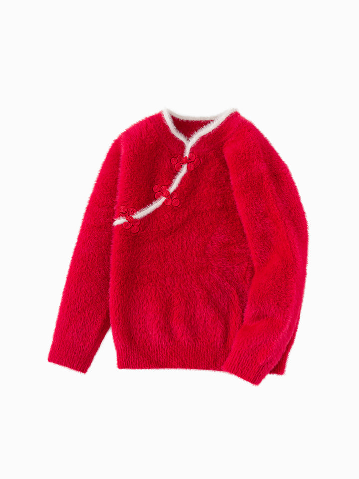 Chinese Red Sweater