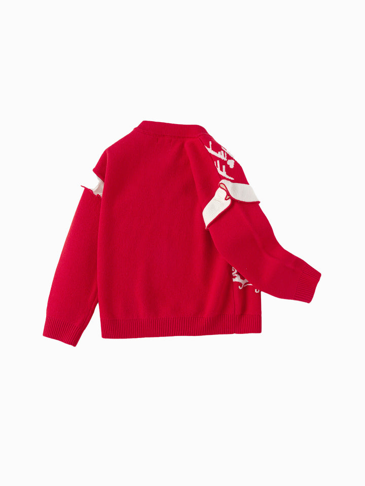 Chinese Red Sweater