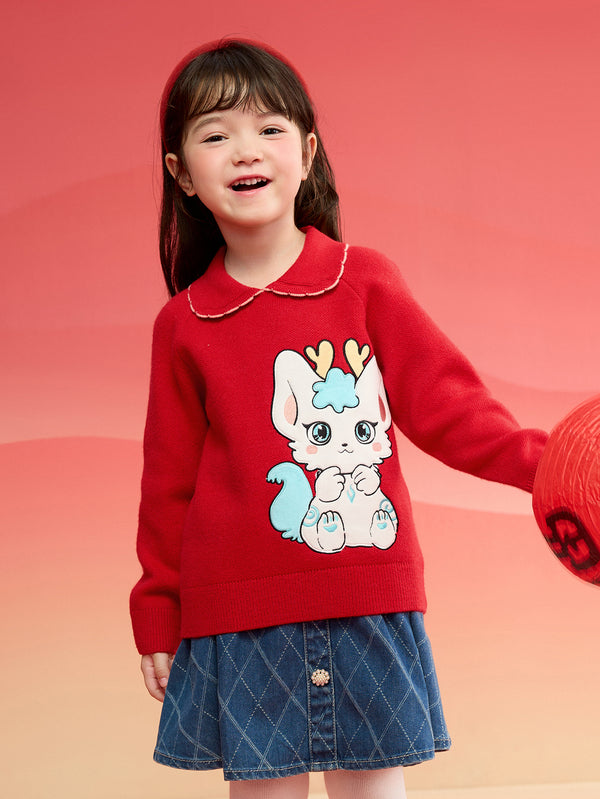 Chinese Red Sweater