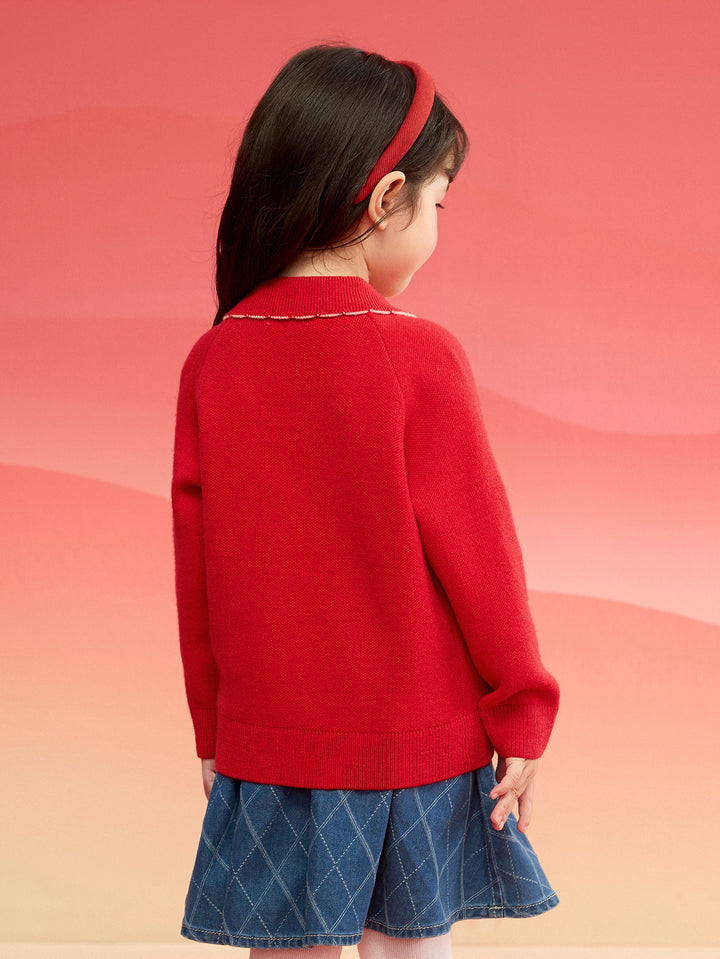 Chinese Red Sweater