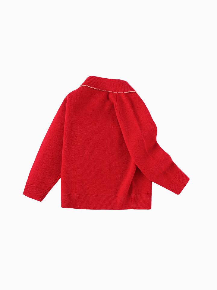 Chinese Red Sweater