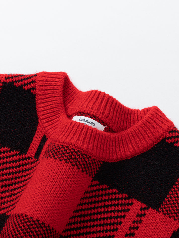 Red Black Sweater