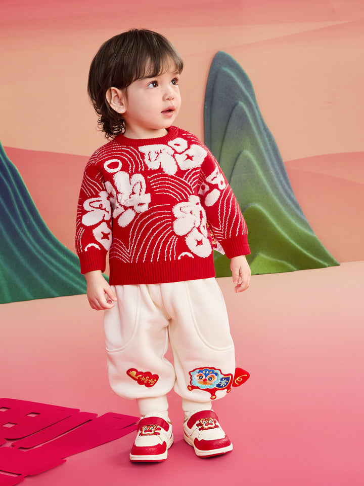 Chinese Red Sweater