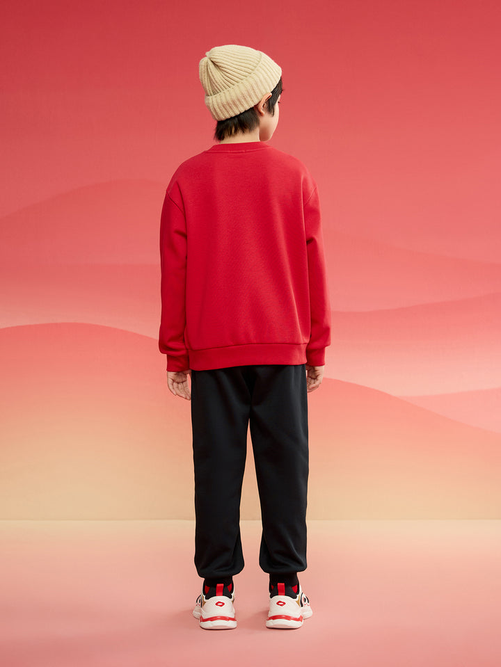 Chinese Red Long Sleeve Suit