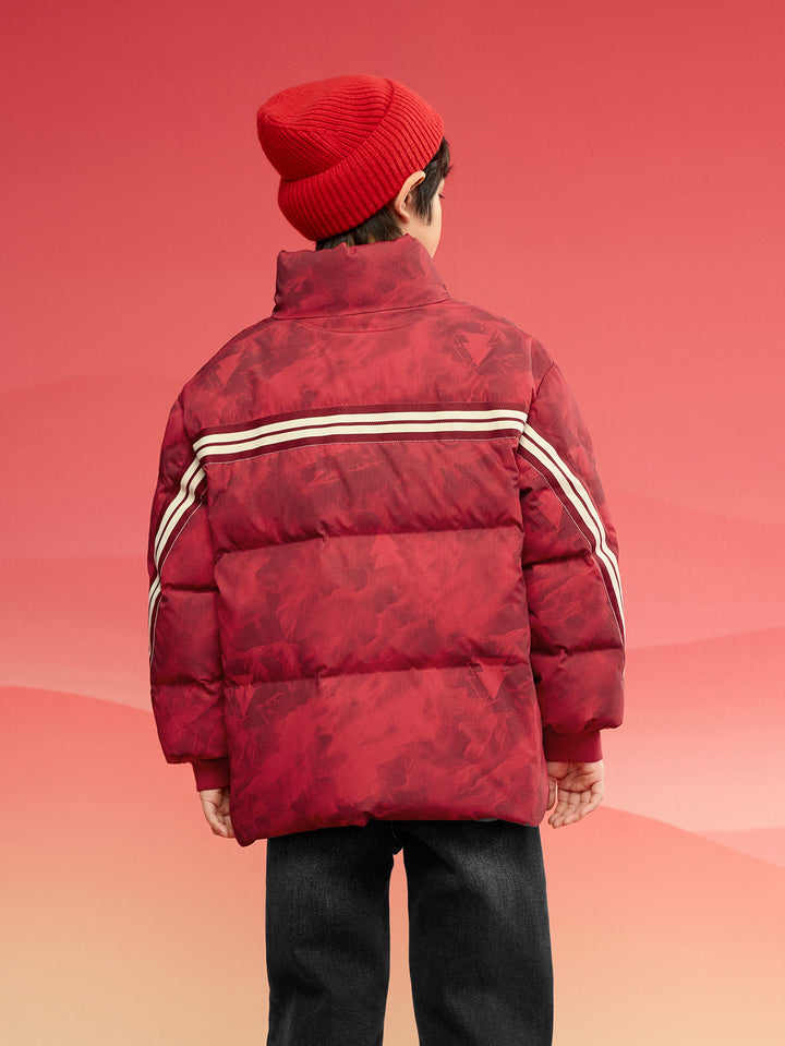 Red Down Jacket