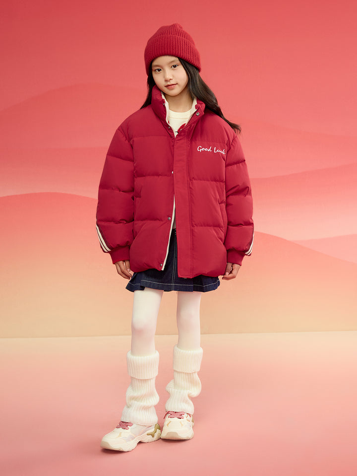 Chinese Red Down Jacket