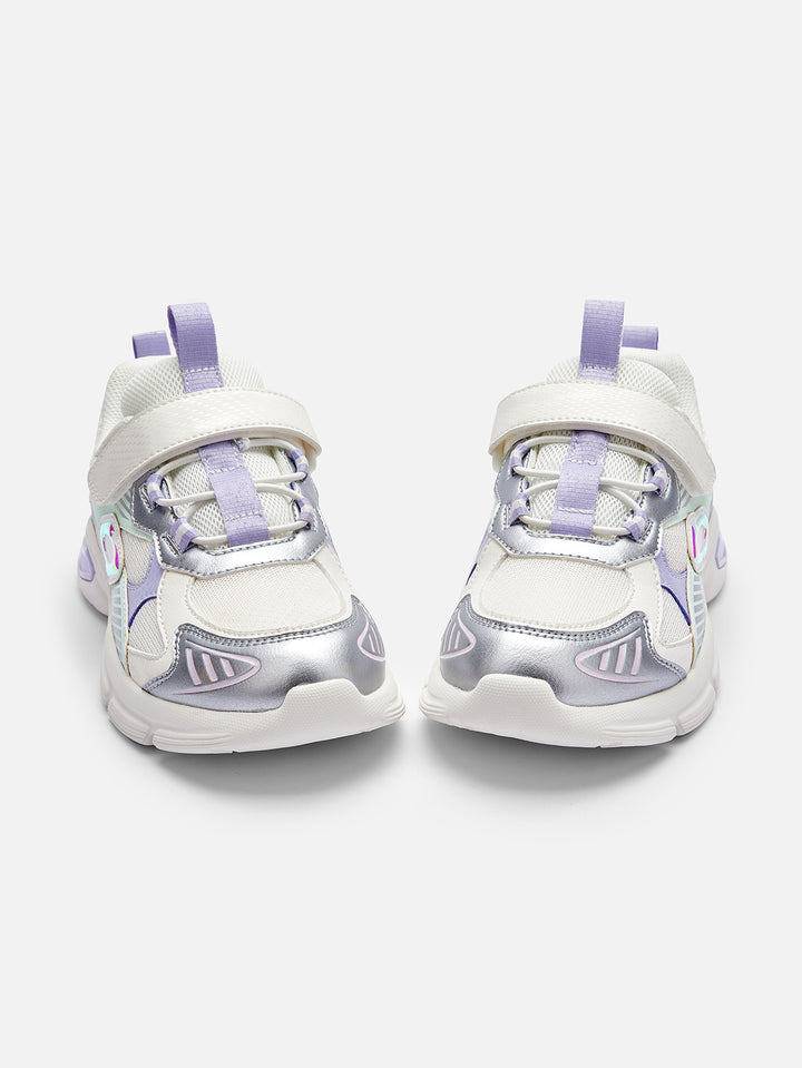 White Toddler jogging shoes