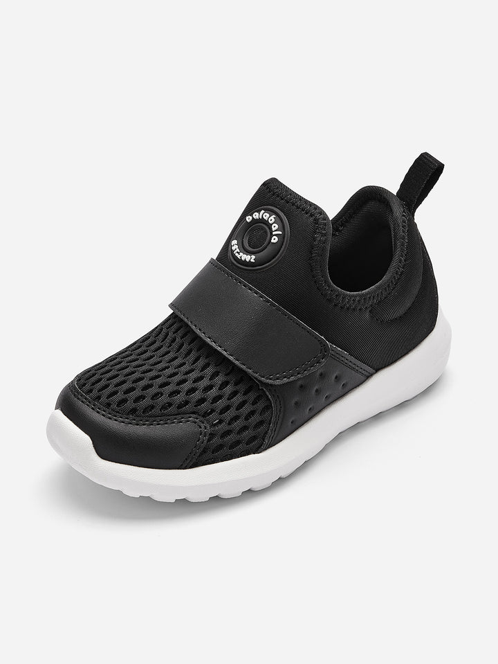 black Toddler Lightweight Running Shoes