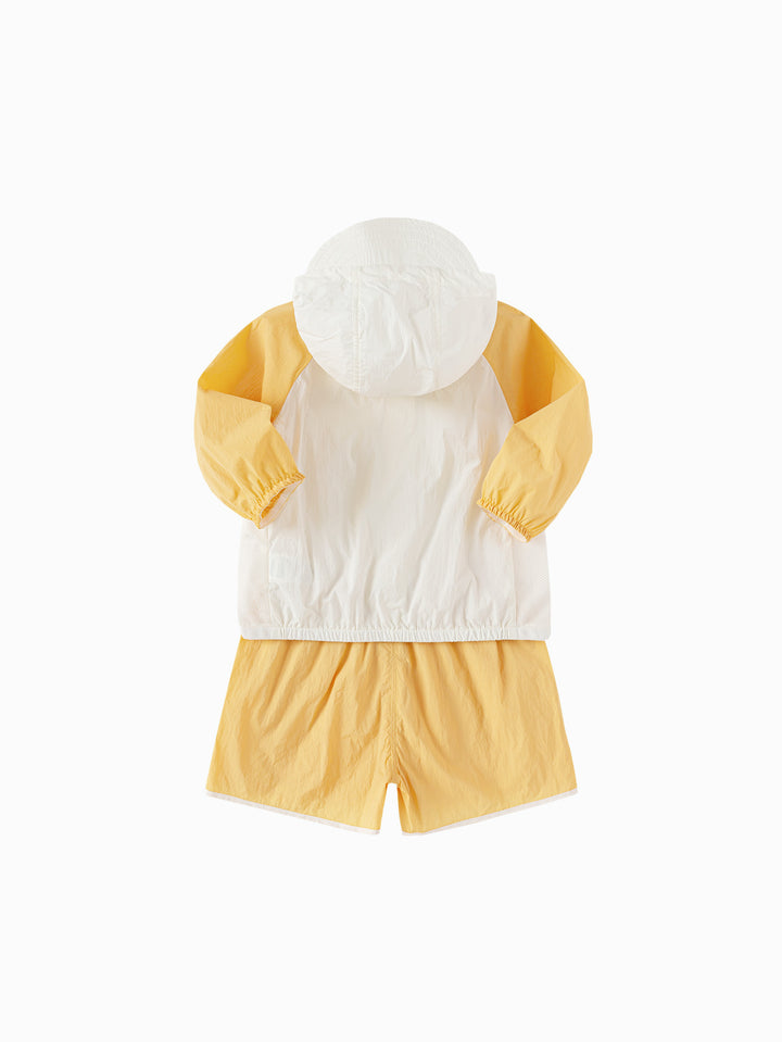 Sunny Orange Baby Unisex Woven Suit