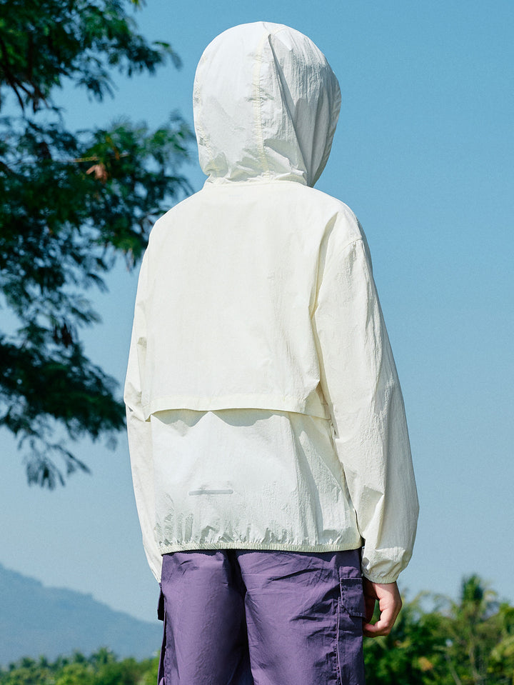 Raw White Kids Unisex Woven Jacket