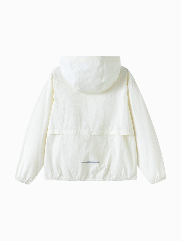 Raw White Kids Unisex Woven Jacket