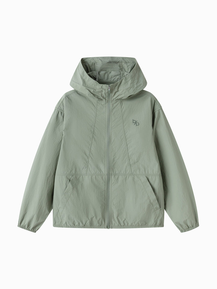 Dusty Green Kids Unisex Woven Jacket