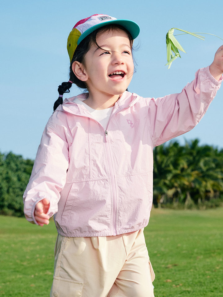 Pink Kids Unisex Woven Jacket