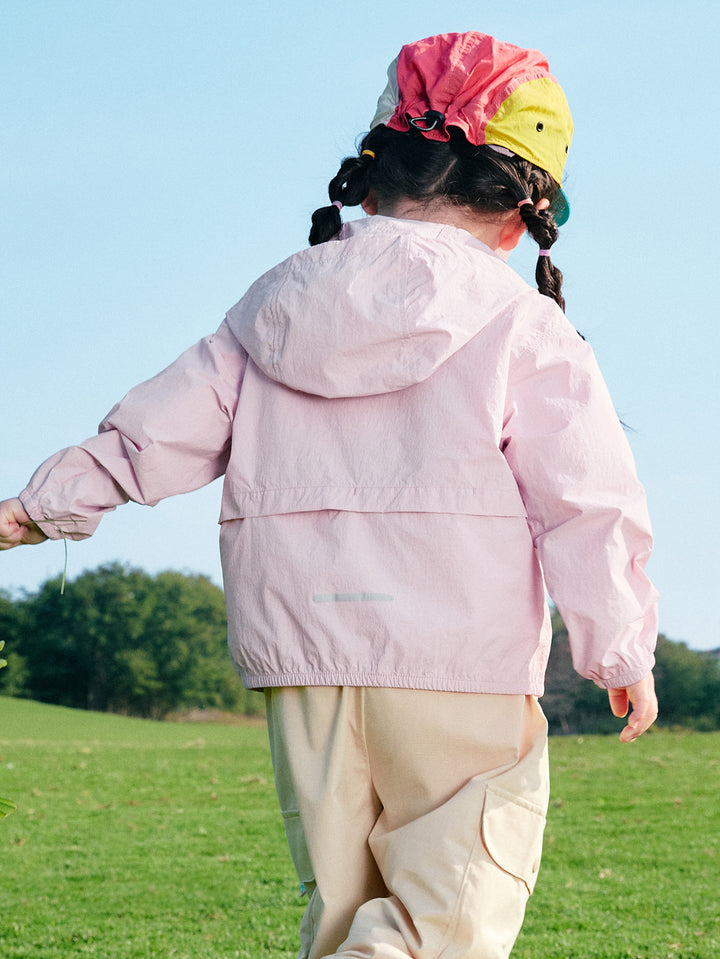 Pink Kids Unisex Woven Jacket