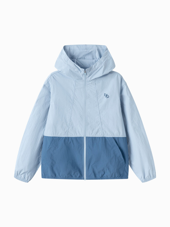 Powder Blue Kids Unisex Woven Jacket