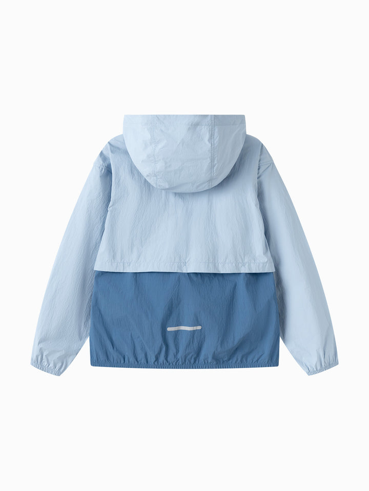 Powder Blue Kids Unisex Woven Jacket