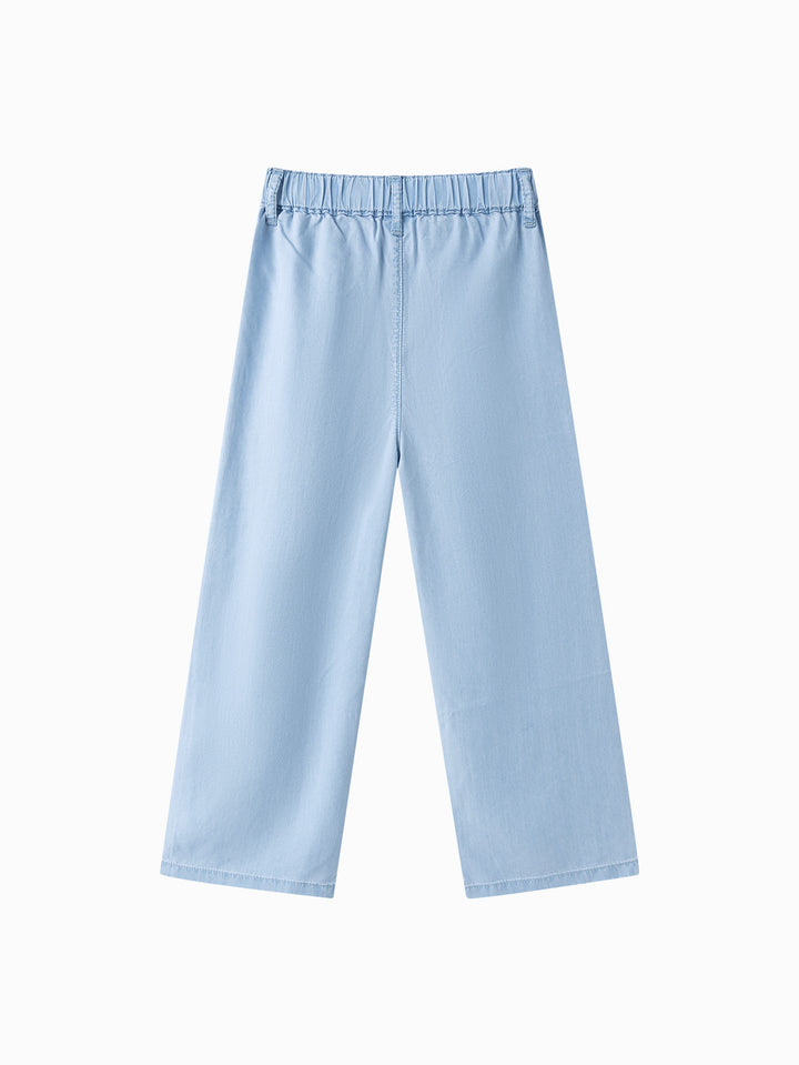 Denim Light Blue Kids Girl Denim Pants