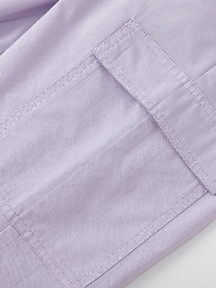 Powder Purple Kids Girl Trousers