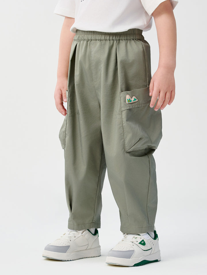 Dusty Green Baby Unisex Trousers