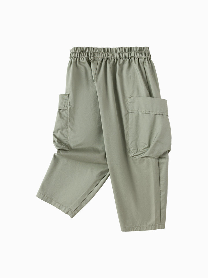 Dusty Green Baby Unisex Trousers